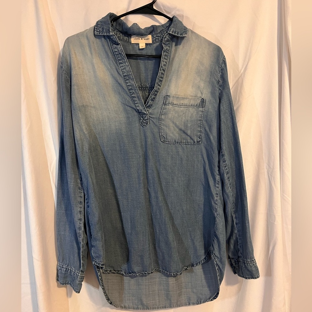 Cloth & Stone denim long sleeve